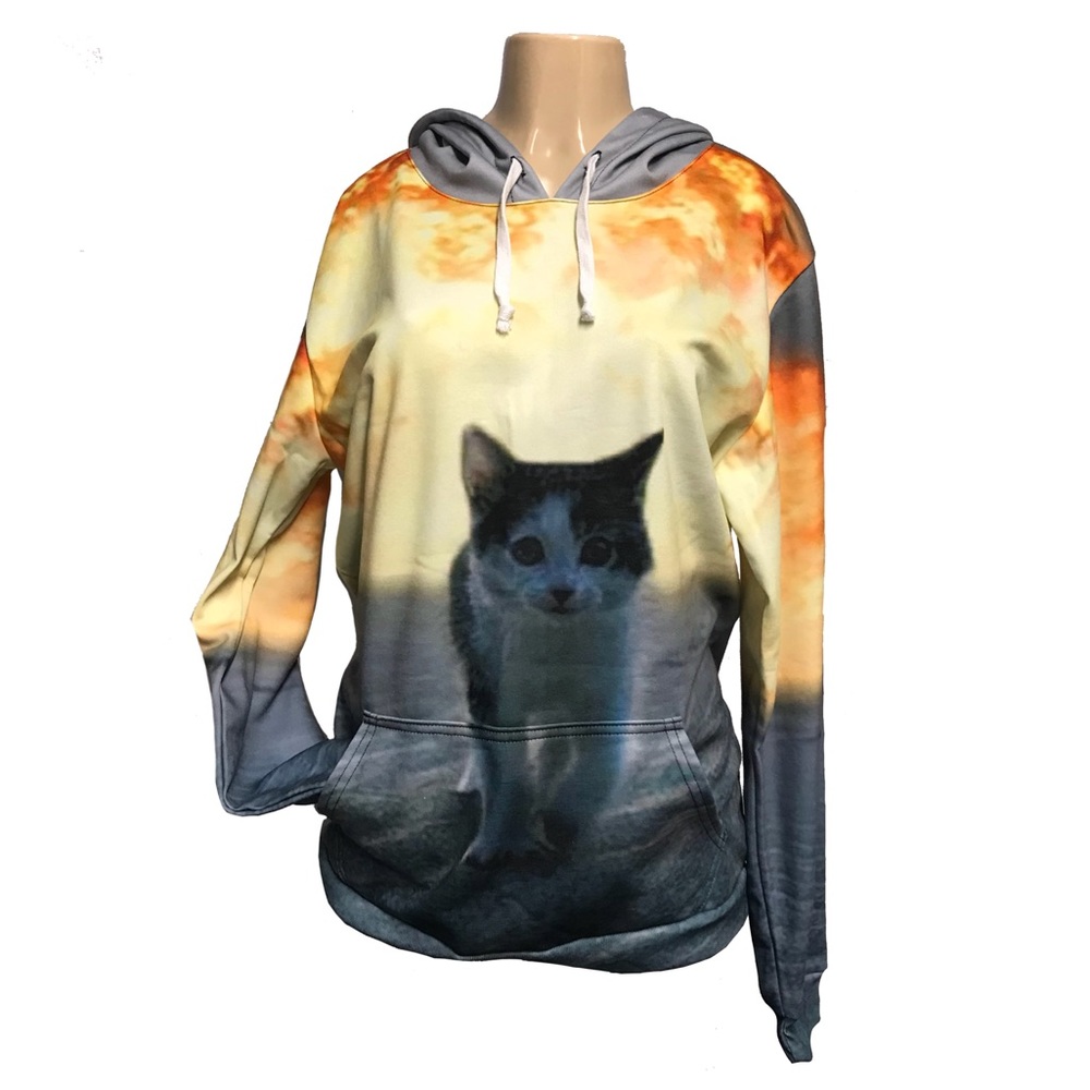 Women's CATPLOSION ALL OVER PRINT UNISEX HOODIE